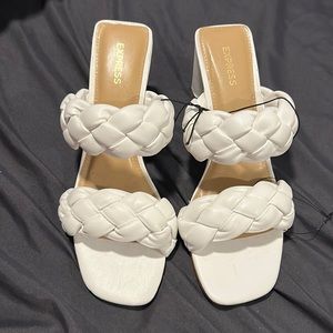 EXPRESS HEELS WHITE